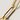 Paperclip Necklace, Gold, swatch