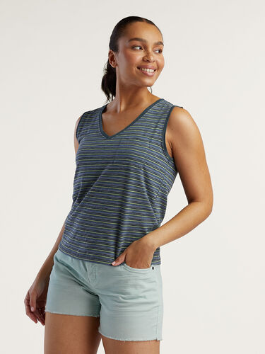 Maverick V Neck Tank Top