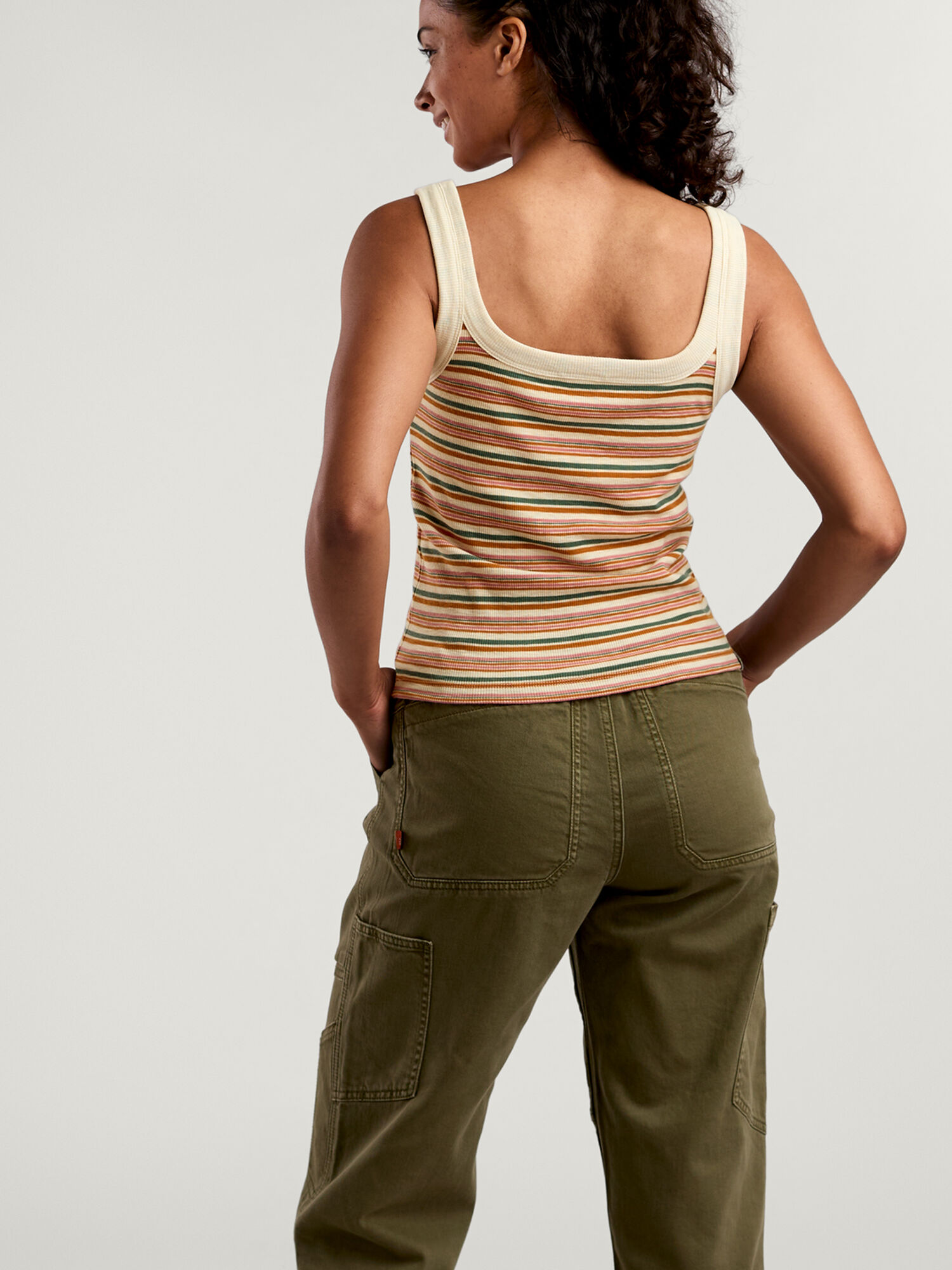 Headlands Square Neck Bra Top, , original
