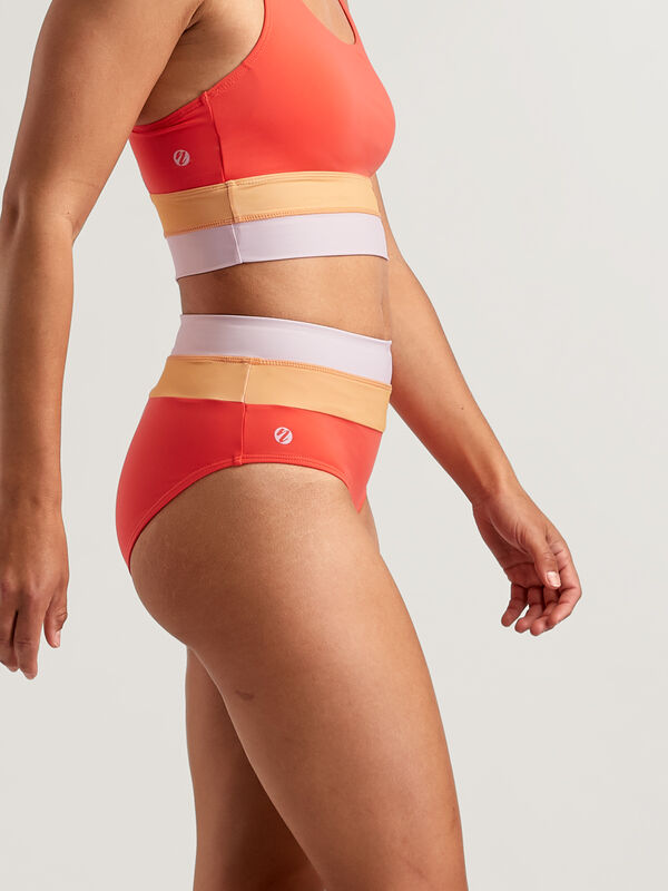 Colorblock Bikini Bottom, , original