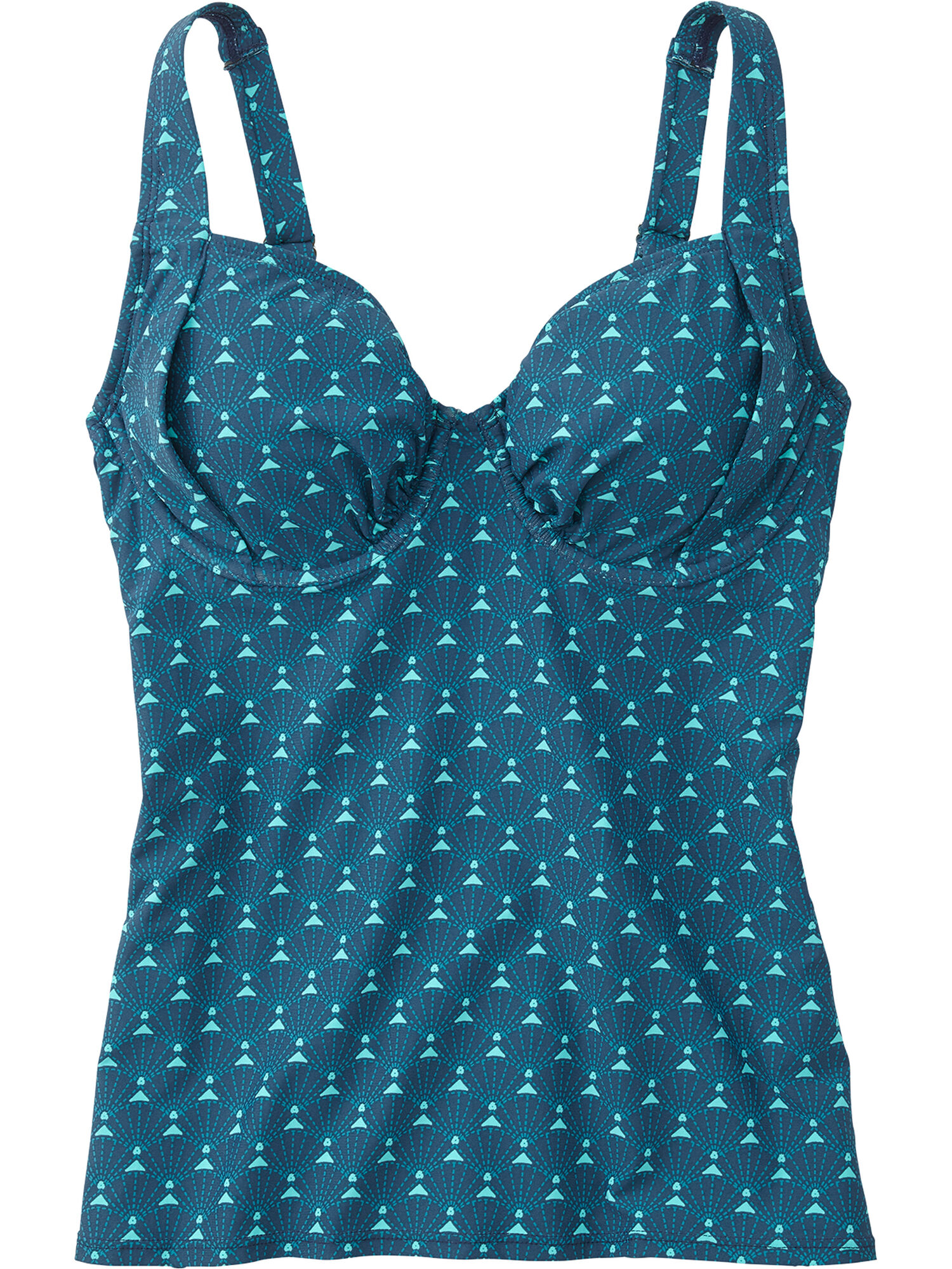 Bodacious Tankini Top - Momiji Allover, , original