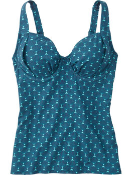 Bodacious Tankini Top - Momiji Allover