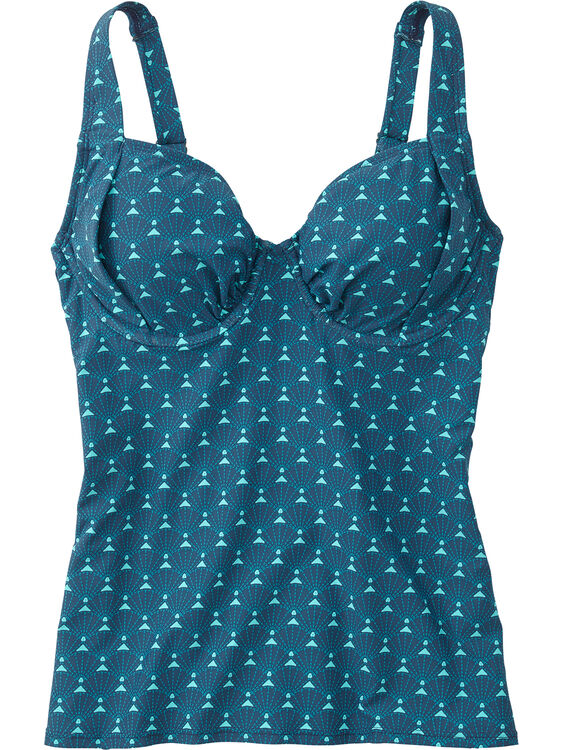 Bodacious Tankini Top - Momiji Allover, , original