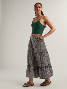 Samba Tiered Midi Skirt