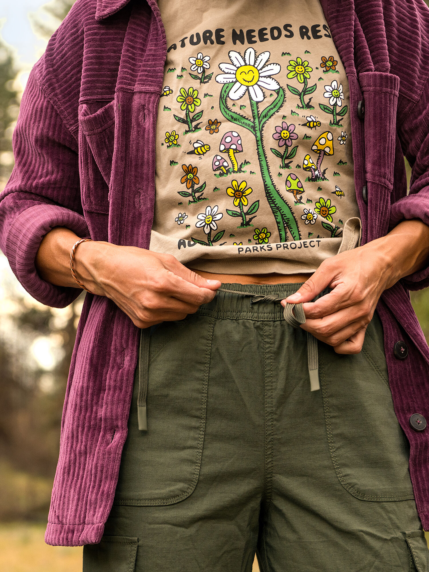 Parks Project Short Sleeve Tee, , model