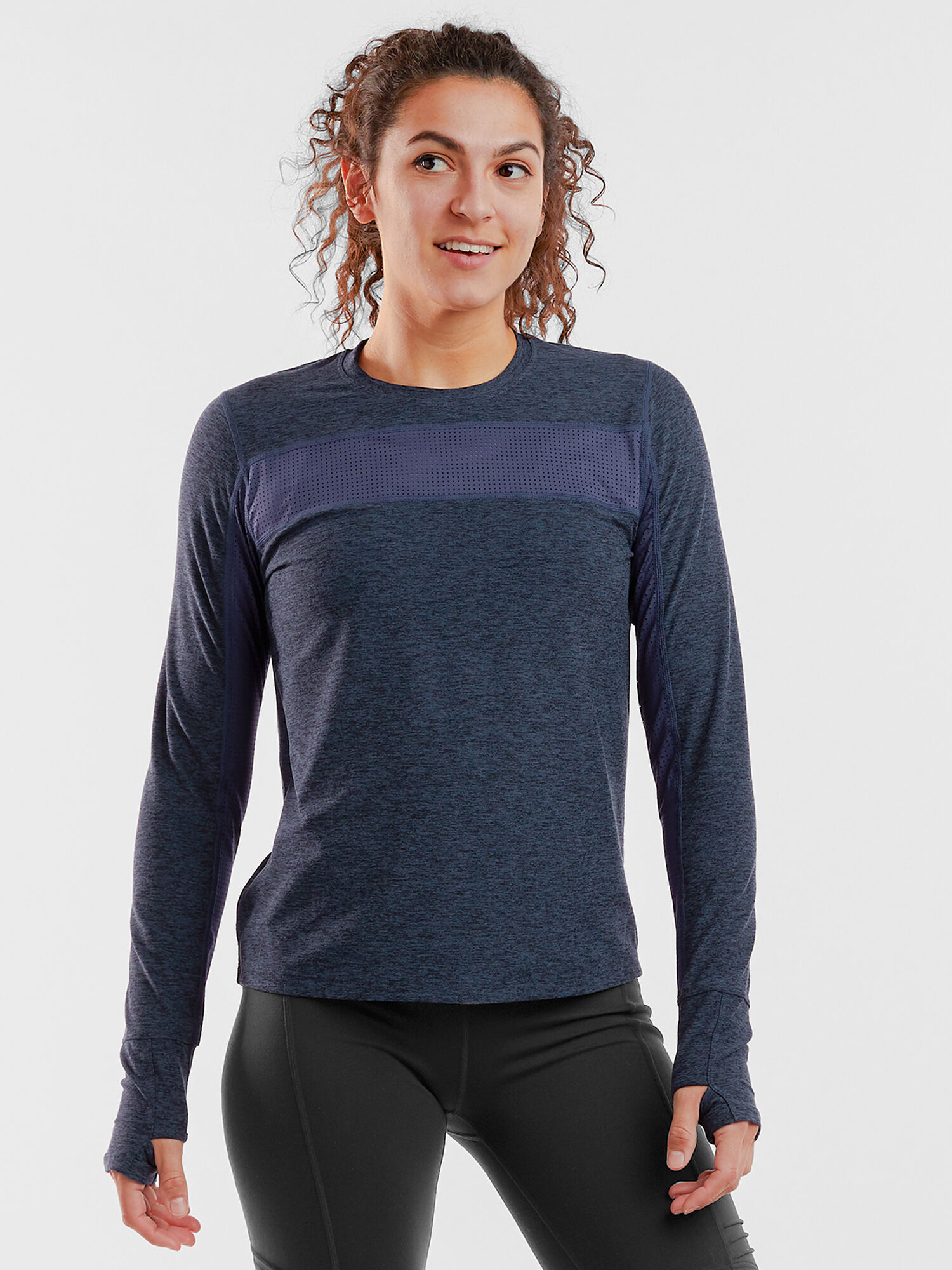 Full Swing Long Sleeve Top, , model
