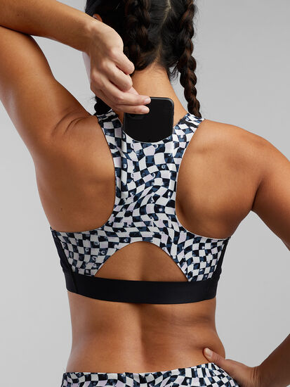 Goldilocked and Loaded Pocket Sports Bra, , original