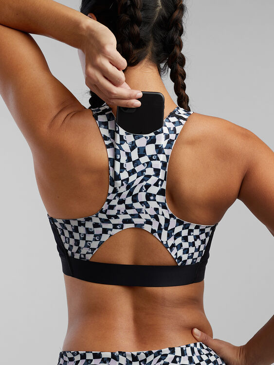 Goldilocked and Loaded Pocket Sports Bra, , original