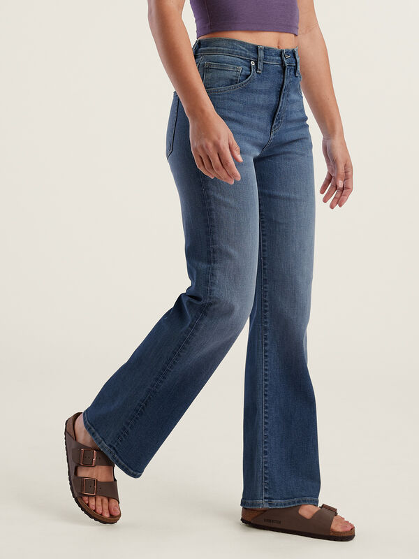 Performance High Rise Straight Jeans, , original