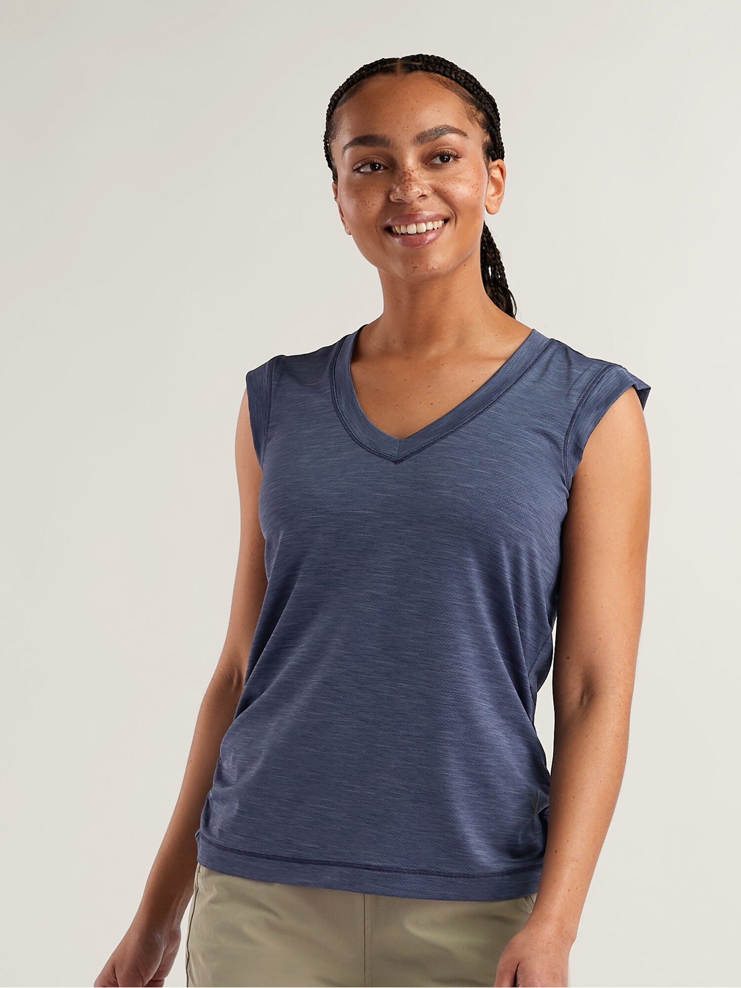Solar Flair V Neck Tank Top, , original