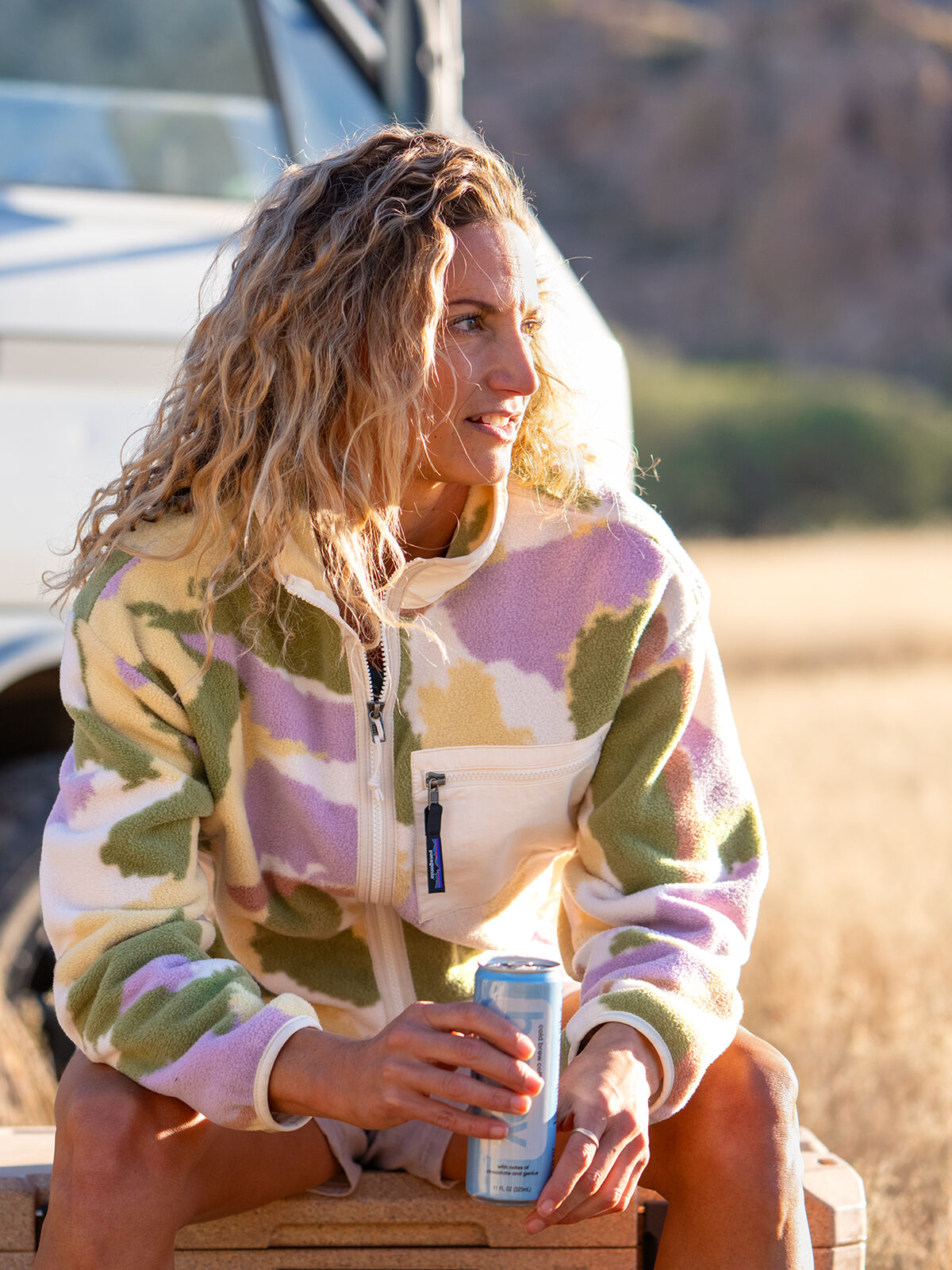 Patagonia Lightweight Synchilla Full Zip Fleece Jacket | Title Nine