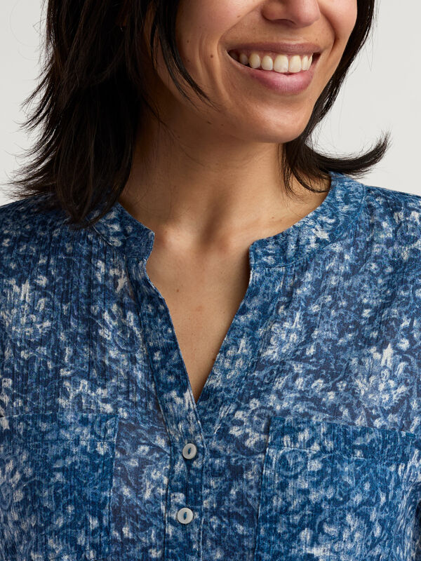 Moorea Gauze Long Sleeve Top, , original