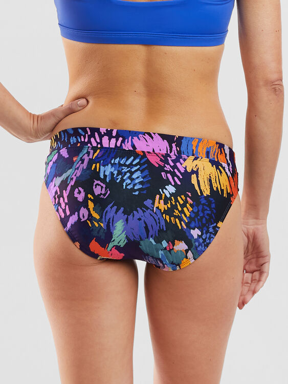 Full Coverage Bikini Bottom: Floral Dervish