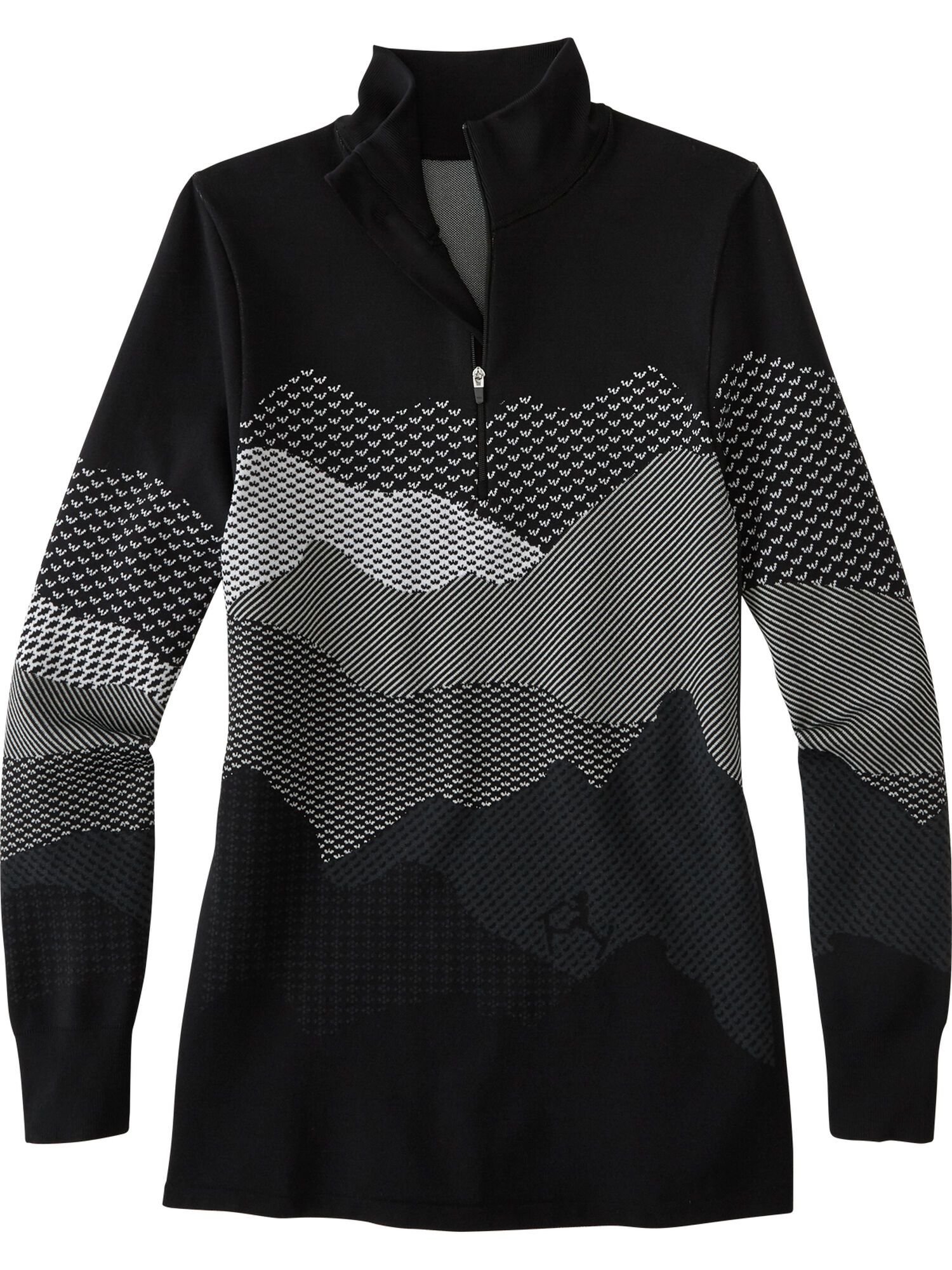 Karine 1/4 Zip Seamless Top, , original