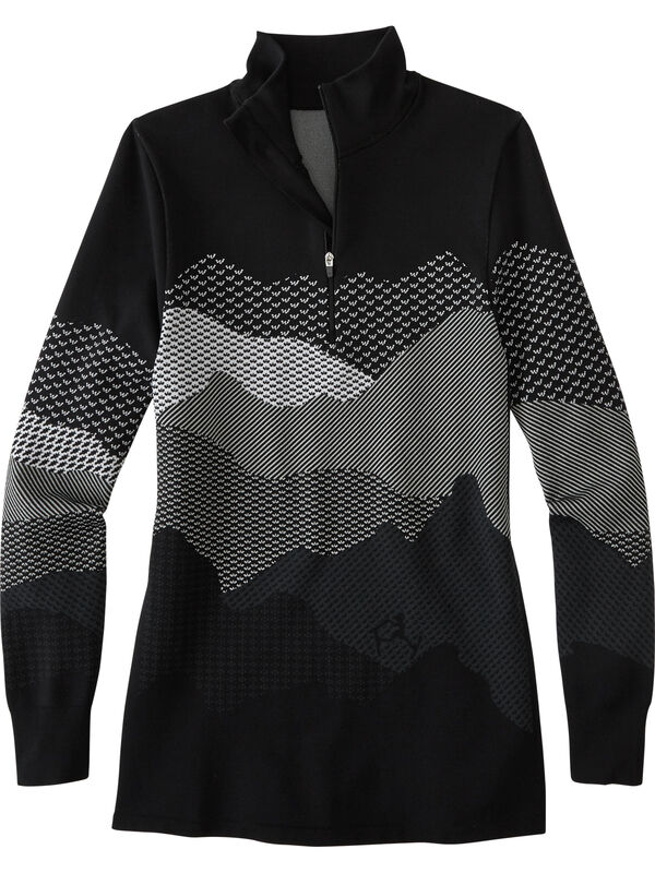 Karine 1/4 Zip Seamless Top, , original