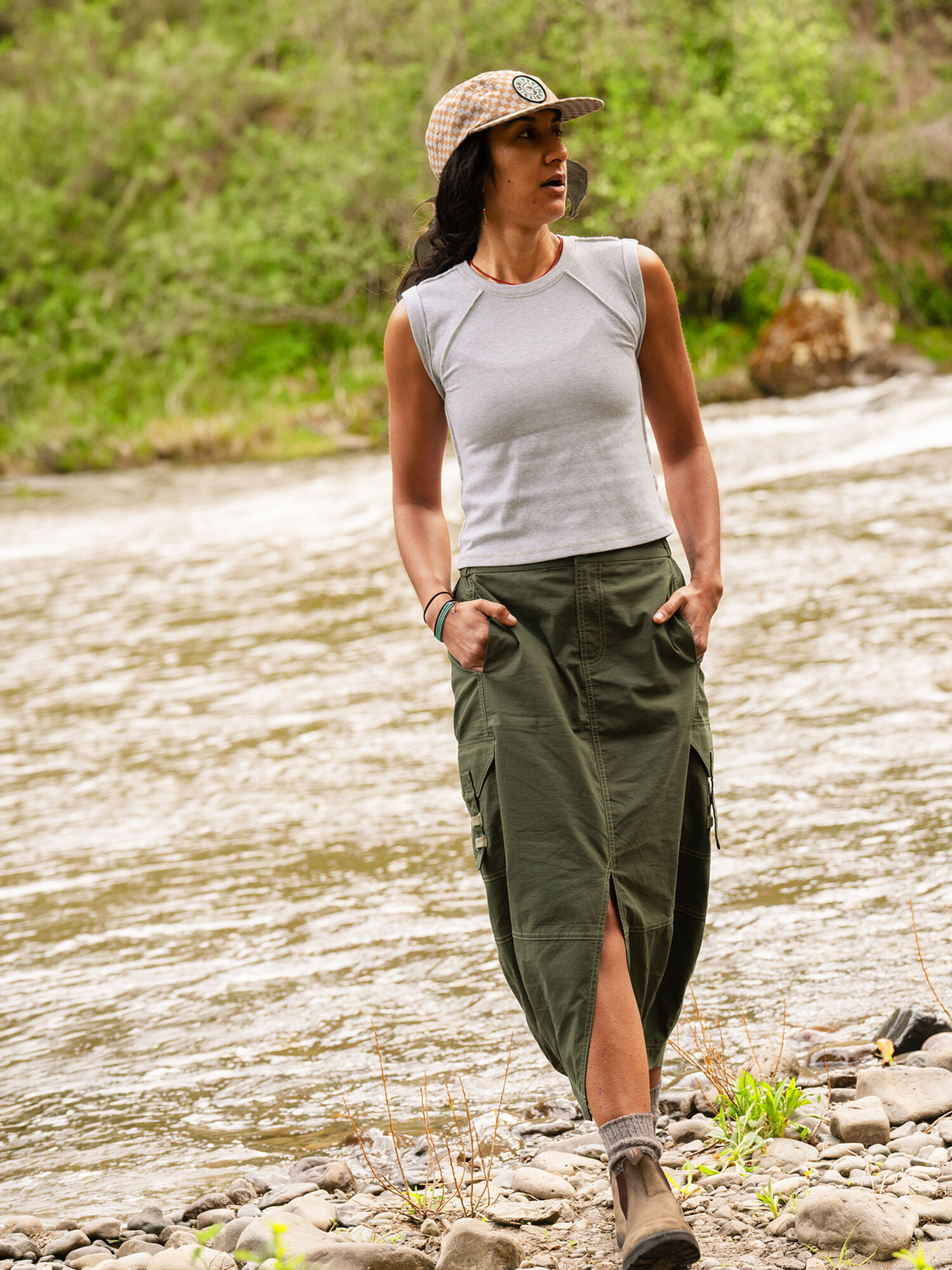 Love My Twist Muscle Tank, , model