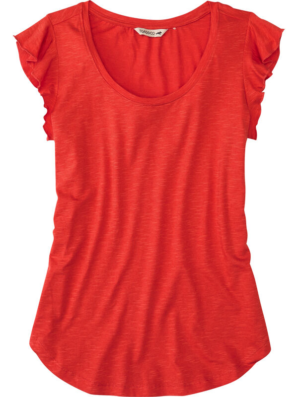 Samba Flutter Sleeve Top, , original