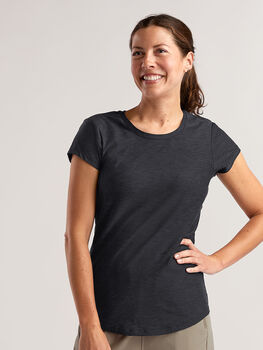 Ruched T Shirt Short Sleeve Grace
