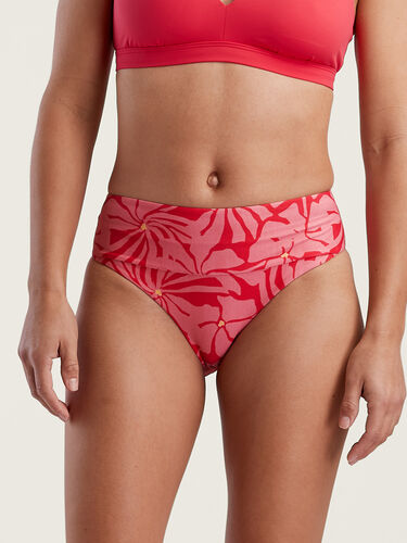 Left Coast Bikini Bottom - Rambutan