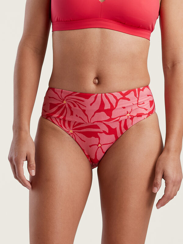 Left Coast Bikini Bottom - Rambutan, , original