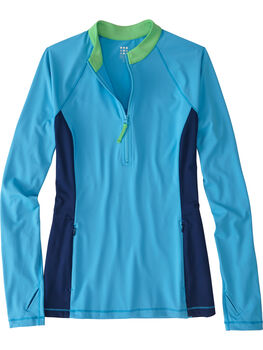 Sunbuster 1/4 Zip Long Sleeve Sun Shirt - Solid