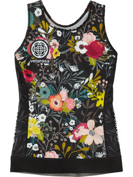 Ride Relentless Cycling Tank Top - Night Garden
