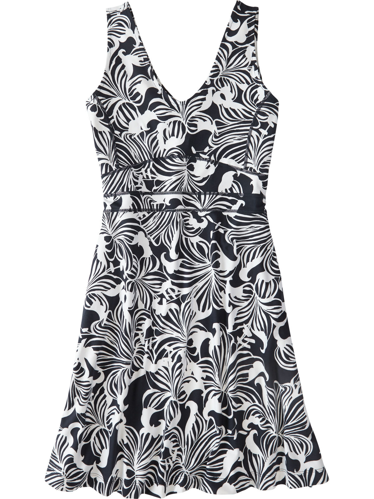 V Neck Dress Sleeveless: Dream Cozumel | Title Nine