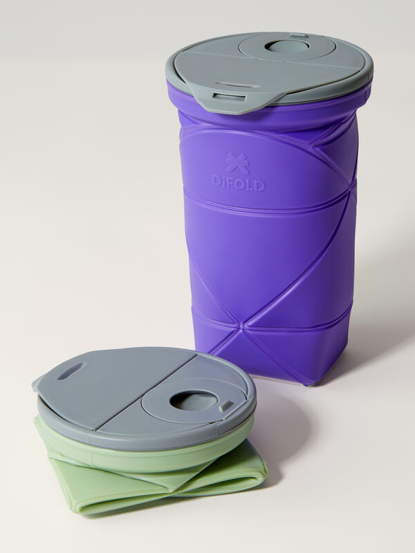 Difold Origami Collapsible Camp Cup