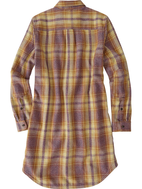 Toad&Co Flannel Shirtdress: Plaiditude