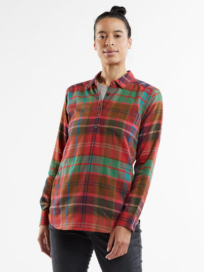 Plaiditude Droptail Flannel Shirt: Image 3
