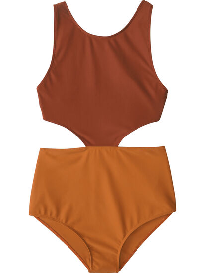 Veronica 2.0 Cut Out One Piece Swimsuit: Image 1