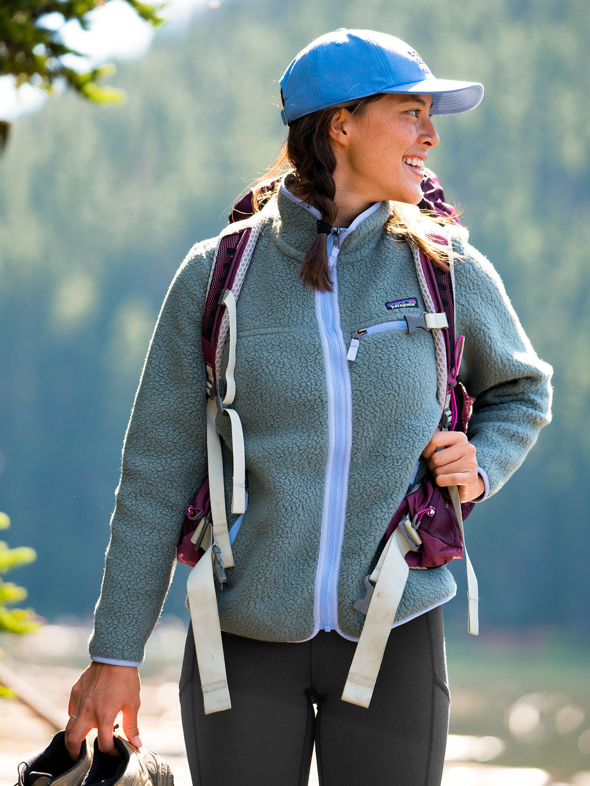 Patagonia retro pile blue best sale