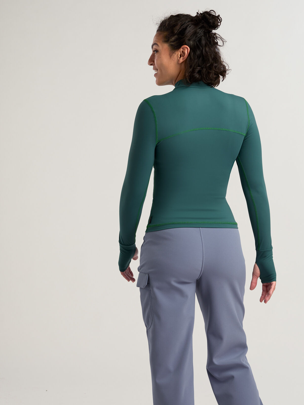 Remy Mock Neck Top – Women's Compression Base Layer | Title Nine