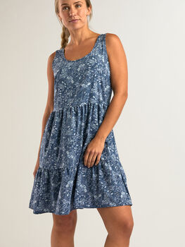 Toad&Co Tiered Dress: Crusher