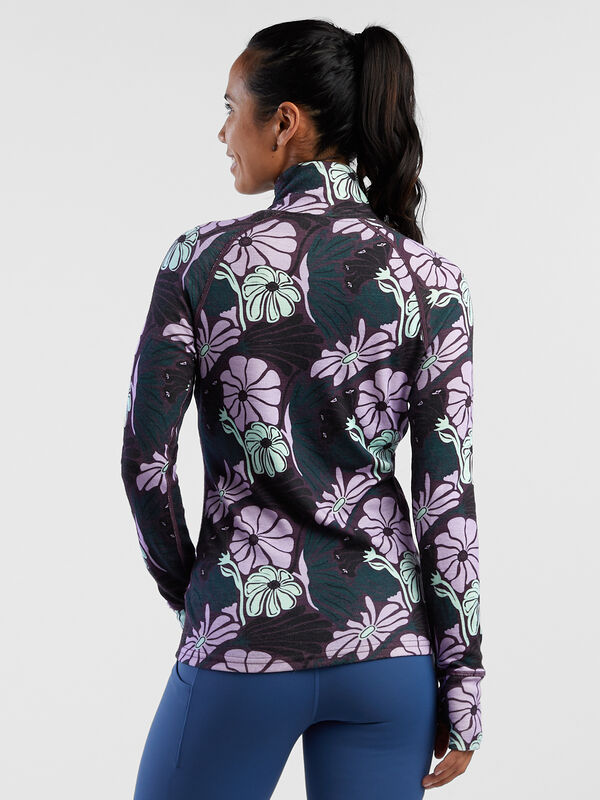 What the Bluff 1/2 Zip Long Sleeve Top, , original