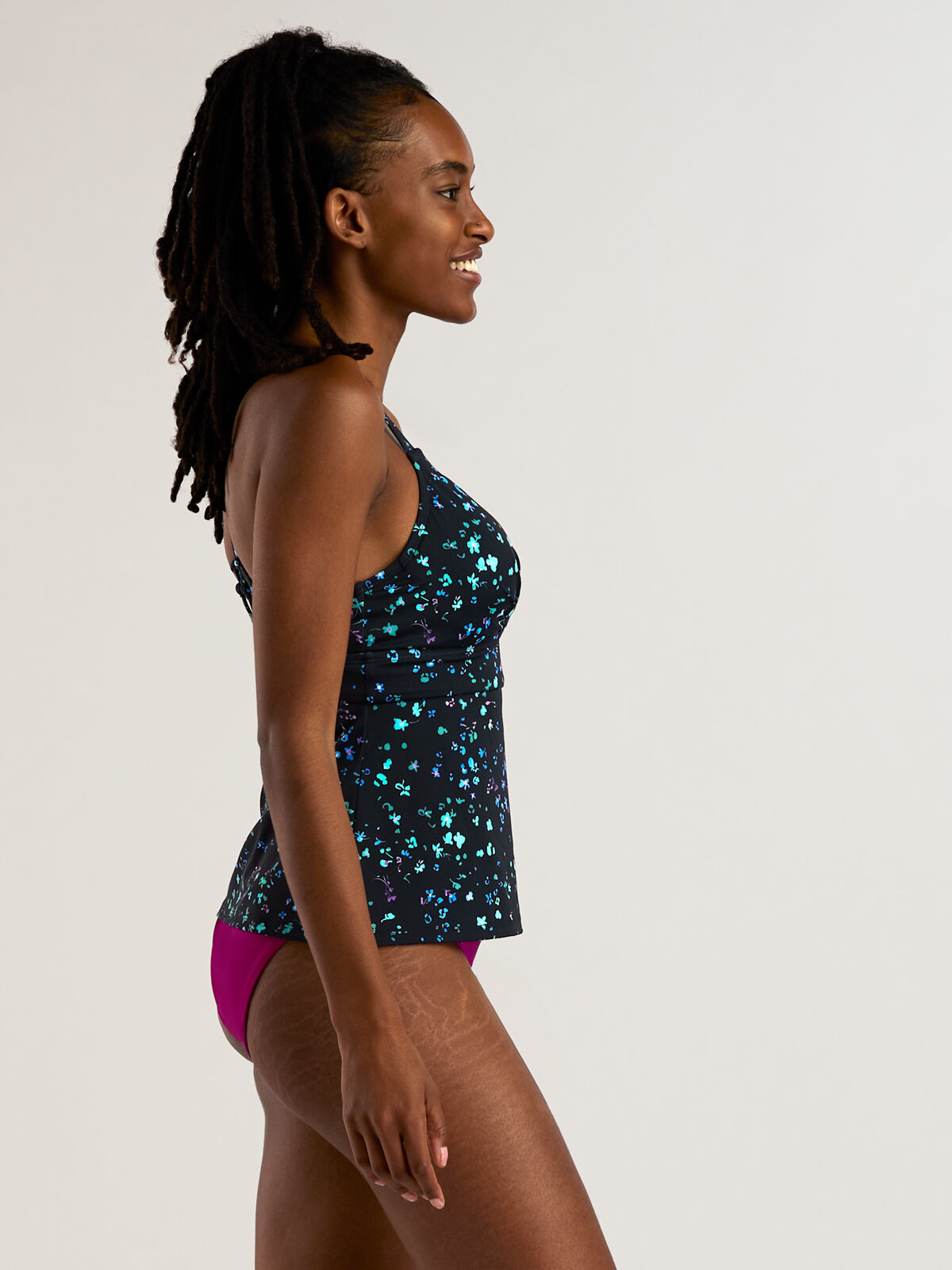 Women's Underwire Tankini Top UPF 50 Metis | Title Nine
