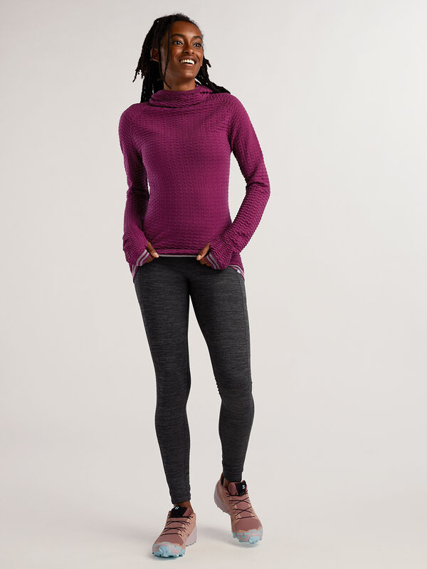 Krimson Klover Sweater Hoodie: Permafrost