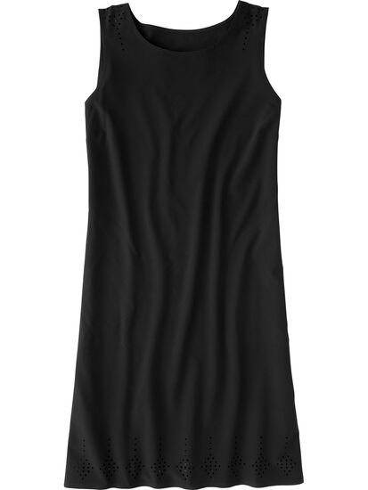 Unconventional Sleeveless Dress: Image 1