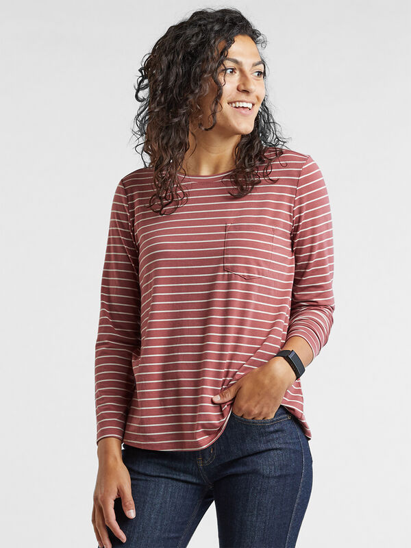 Aviatrix Long Sleeve Pocket Tee, , original