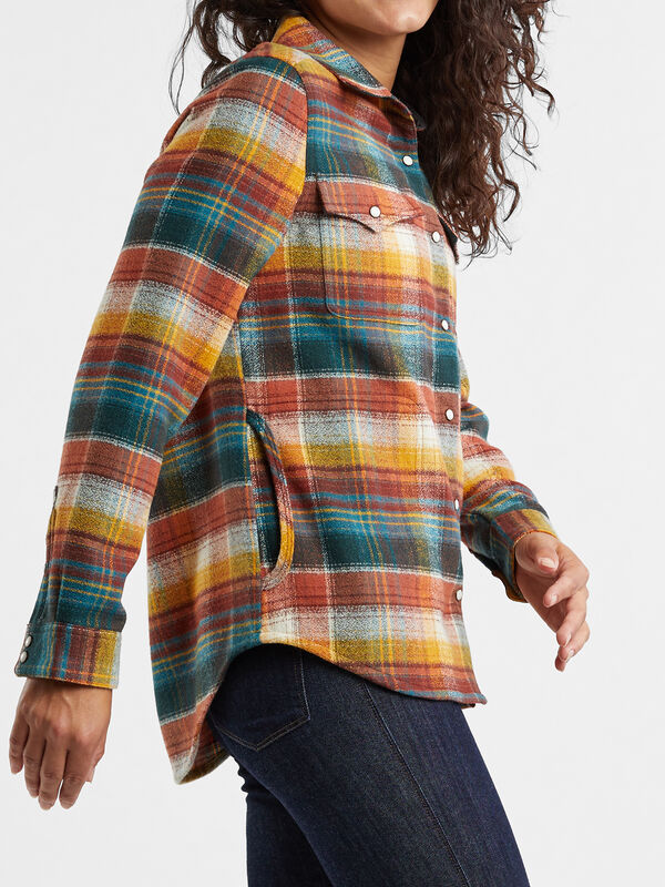 Recycled Lumberjill Shirt Jacket, , original