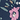 Unicorn 1/4 Zip Long Sleeve Top, Night Sky Brushflower, swatch