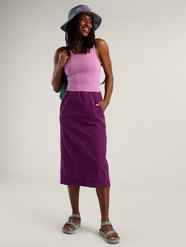 Built In Bra Dress: Limitless Midi