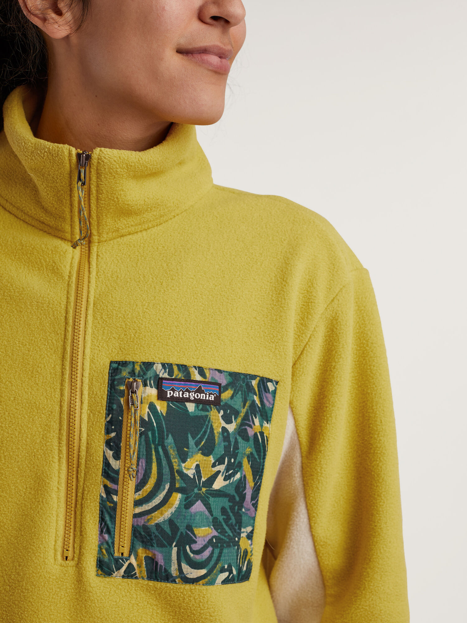 Microdini 1/2 Zip Fleece Pullover, , original