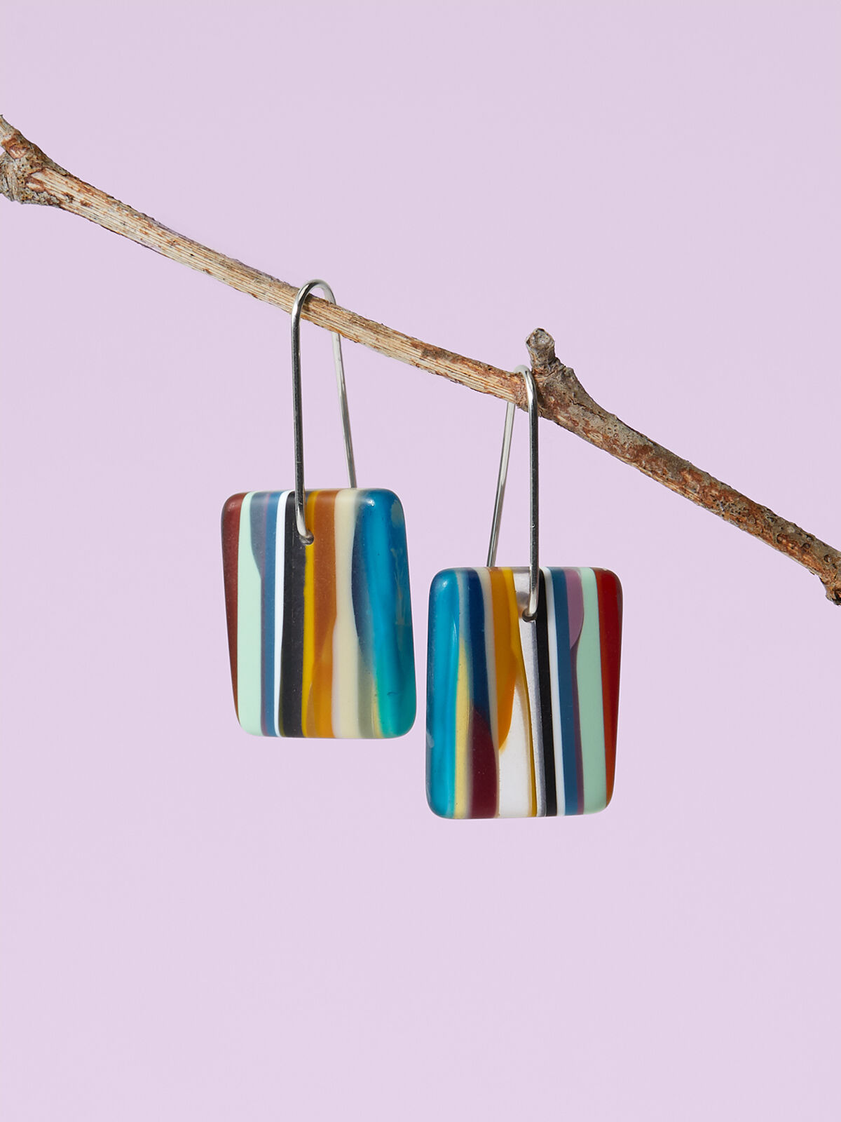 Surf Gems Sustainable Jewelry: Medium Earrings | Title Nine