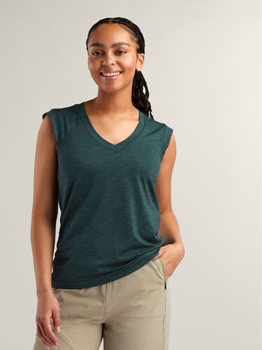 Solar Flair V Neck Tank Top