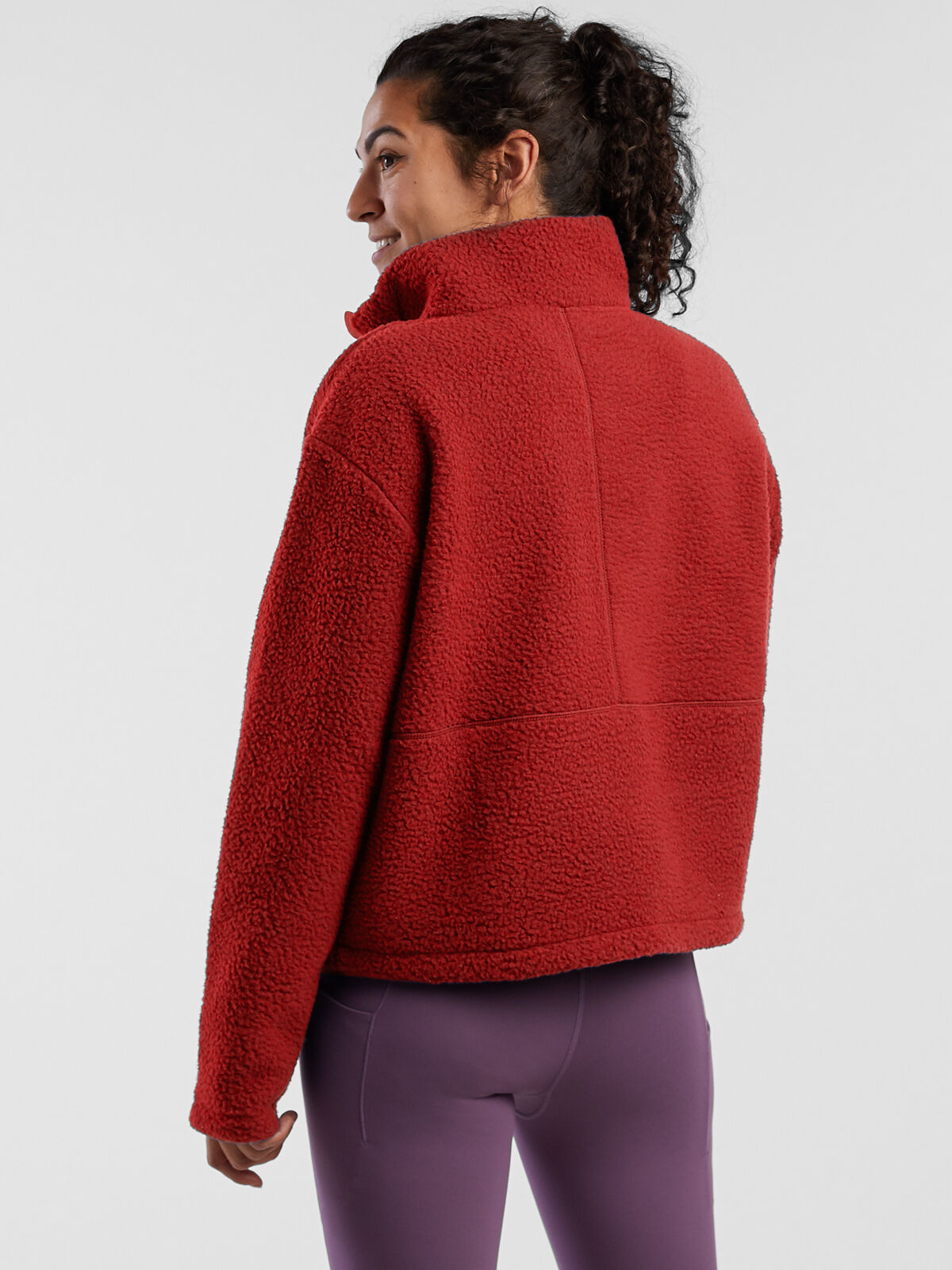 Women's 1/2 Zip Fleece Pullover: Acadia | Title Nine