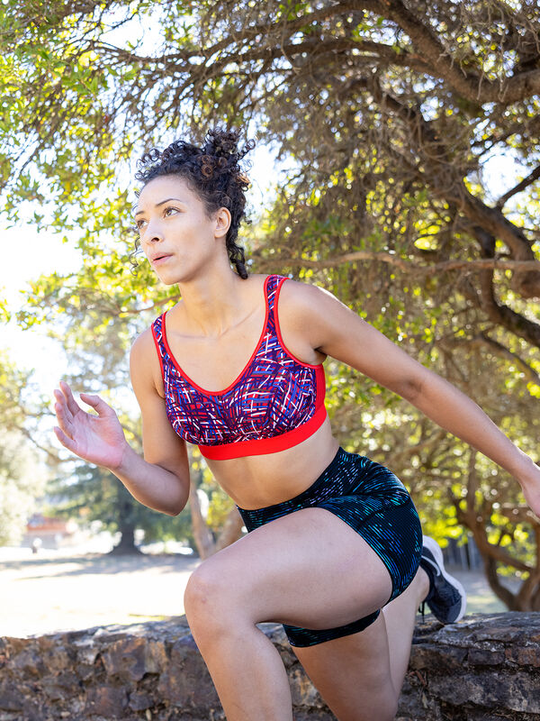 Mad Dash Running Shorts 4" - Vignette, , model