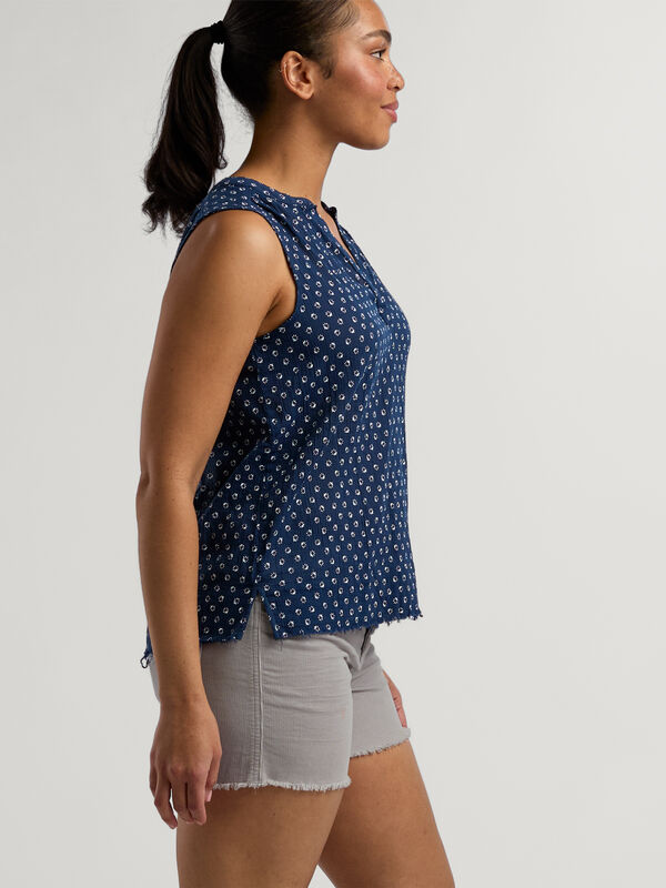 Moorea Gauze Sleeveless Top, , original