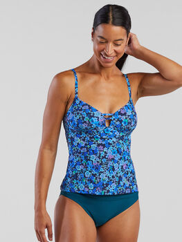 Zehra Tankini Top - Clematis