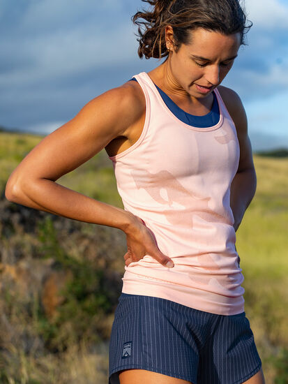 Oiselle Women's Racerback Tank Top: Wings Out